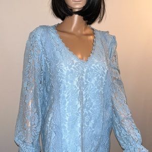 Shewin’s blue ladies blouse size Xl